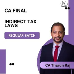 CA Final IDT (Regular Batch) Full English For May/Sep 26 & Jan 27 By CA Tharun Raj